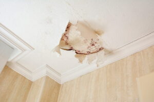 Vochtplekken plafond