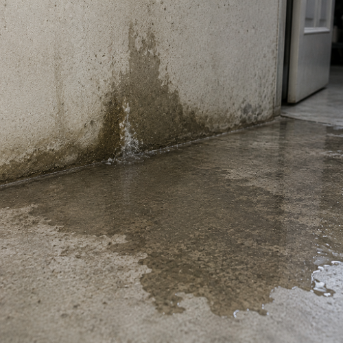 Lekkage beton