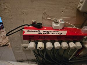 Afpersen vloerverwarming